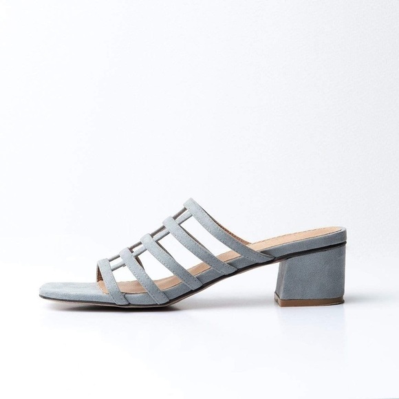 Mi.iM Mila Heel Dusty Blue - 6 - Picture 1 of 5
